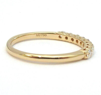 Tiffany & Co. Yellow Gold Embrace .27ct Diamond 2.2mm Shared Wedding Band 6